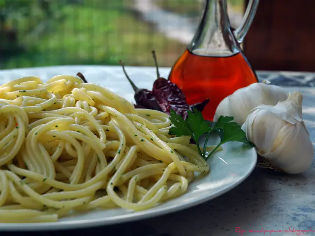 Spaghetti con la colatura di alici di Cetara