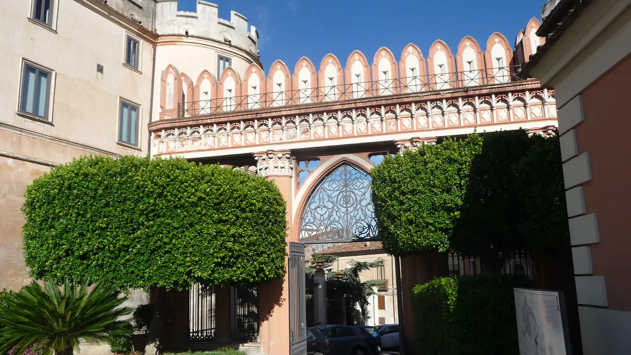 Il cortile del Castello Ducale di Corigliano