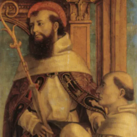 San Guglielmo da Vercelli in abito da pellegrino, dipinto su tavola