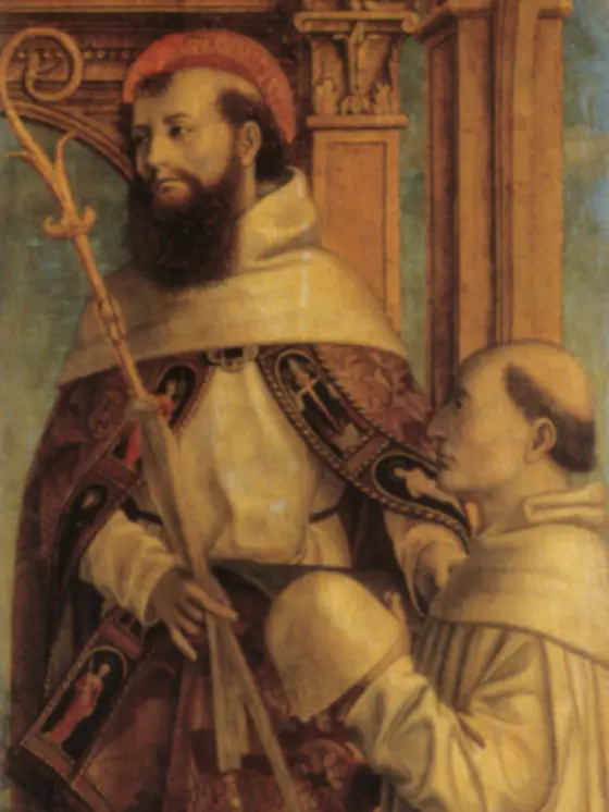 San Guglielmo da Vercelli in abito da pellegrino, dipinto su tavola